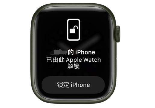 蚌埠苹果手机维修分享用 AppleWatch 解锁配备面容 ID 的 iPhone方法 